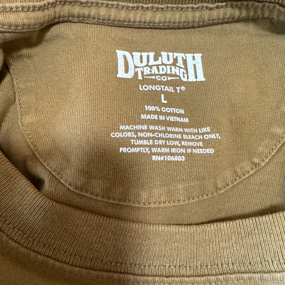 Men’s Duluth Long tail t-shirt - Picture 4 of 5